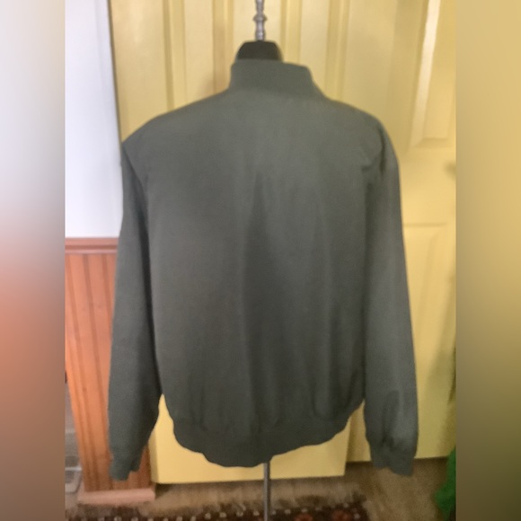 Military Style Flight Jacket - Khaki Green - Picture 2 of 4